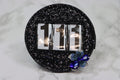 Marma glitter Blue Nr